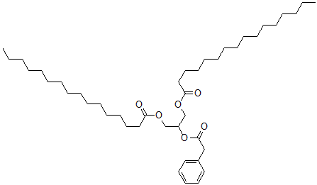 CAS#: 83800-25-3, Palmitic acid [3-hexadecanoyloxy-2-(2-phenylacetyl)oxy-propyl] ester