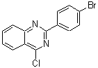 CAS 登录号：83800-98-0， 2-(4-溴苯基)-4-氯喹唑啉