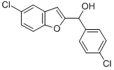 CAS 登录号:83806-33-1, 5-氯-alpha-(4-氯苯基)-2-苯并呋喃甲醇