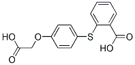 CAS#: 83817-54-3, 2-[[4-(Carboxymethoxy)Phenyl]Thio]Benzoic Acid