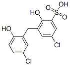 CAS 登录号：83817-56-5， 5-氯-3-[(5-氯-2-羟基苯基)甲基]-2-羟基苯磺酸