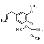 CAS#: 83817-65-6, [(4-Allyl-2-methoxyphenoxy)(dimethoxy)methyl]silane