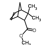 CAS 登录号：83846-54-2， 甲基3,3-二甲基双环[2.2.1]庚-5-烯-2-羧酸酯