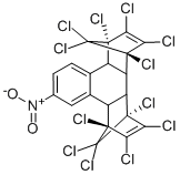 CAS#: 83878-00-6, 1,2,3,4,5,6,7,8,13,13,14,14-Dodecachloro-1,4,4a,4b,5,8,8a,12b-octahydro-10-nitro-1,4:5,8-Dimethanotriphenylene