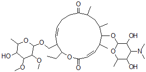 CAS#: 83883-27-6, (4aS)-12,13-Deepoxy-12,13-didehydro-10,11-dihydro-4a-hydroxy-Mycinamicin I