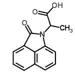 CAS#: 838850-72-9, 2-(2-Oxobenzo[cd]indol-1(2H)-yl)propanoic acid