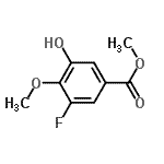 CAS#: 838856-88-5, Methyl 3-fluoro-5-hydroxy-4-methoxybenzoate