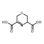 CAS#: 83923-11-9, 3,6-Dihydro-2H-1,4-thiazine-3,5-dicarboxylic acid