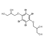CAS#: 83929-75-3, 3,3'-[(2,3,5,6-Tetrabromo-1,4-phenylene)bis(oxy)]di(1,2-propanediol)