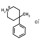 CAS#: 83949-37-5, 4-Methyl-4-phenylpiperidinium chloride