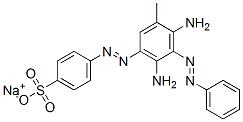 CAS#: 83968-65-4, Sodium 4-[[4,6-Diamino-5-(Phenylazo)-m-Tolyl]Azo]Benzenesulphonate