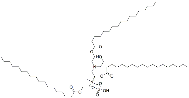 CAS#: 83968-70-1, [2-[(2-Hydroxyethyl)[2-(Stearoyloxy)Ethyl]Amino]Ethyl]Methylbis[2-(Stearoyloxy)Ethyl]Ammonium Hydrogen Sulphate