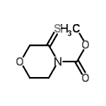 CAS#: 839710-47-3, Methyl 3-thioxo-4-morpholinecarboxylate