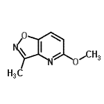 CAS#: 83988-41-4, 5-Methoxy-3-methyl[1,2]oxazolo[4,5-b]pyridine