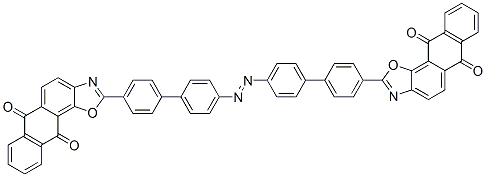 CAS#: 84000-70-4, 2,2'-[Azobis([1,1'-Biphenyl]-4',4-Diyl)]Bis-Anthra[2,1-d]Oxazole-6,11-Dione