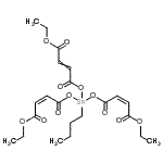 CAS#: 84029-80-1, Ethyl (5Z)-9-butyl-9-{[(2Z)-4-ethoxy-4-oxo-2-butenoyl]oxy}-4,7,11-trioxo-3,8,10-trioxa-9-stannatetradeca-5,12-dien-14-oate