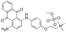 CAS#: 84030-03-5, [2-[4-[(4-Amino-9,10-Dihydro-9,10-Dioxo-1-Anthryl)Amino]Phenoxy]Ethyl]Trimethylammonium Methyl Sulphate
