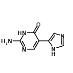 CAS#: 840529-35-3, 2-Amino-5-(1H-imidazol-4-yl)-4(1H)-pyrimidinone