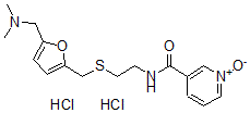 CAS 登录号：84071-17-0， N-[2-[[5-(二甲基氨基甲基)呋喃-2-基]甲硫基]乙基]-1-氧代-吡啶-1-鎓-3-甲酰胺二盐酸盐