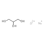 CAS#: 84074-44-2, 1,2,3-Propanetriol, sodium zirconium(2+) salt (1:1:1)