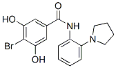 CAS#: 84083-15-8, 4-Bromo-3,5-Dihydroxy-N-[2-(1-Pyrrolidinyl)Phenyl]Benzamide