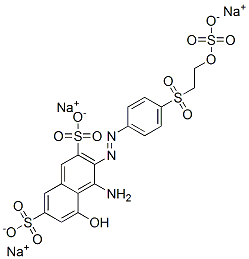 CAS#: 84100-03-8, Trisodium 4-Amino-5-Hydroxy-3-[[4-[[2-(Sulphonatooxy)Ethyl]Sulphonyl]Phenyl]Azo]Naphthalene-2,7-Disulphonate
