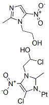 CAS#: 84151-71-3, Dichlorobis(2-Methyl-5-Nitro-1H-Imidazole-1-Ethanol-N3)Platinum