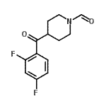 CAS 登录号：84162-80-1， 4-(2,4-二氟苯甲酰)-1-哌啶甲醛