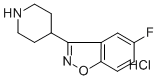 CAS 登录号：84163-16-6， 5-氟-3-(4-哌啶基)-1,2-苯并异恶唑盐酸盐