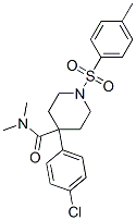 CAS#: 84176-73-8, 4-(4-Chlorophenyl)-N,N-Dimethyl-1-(P-Tolylsulphonyl)Piperidine-4-Carboxamide