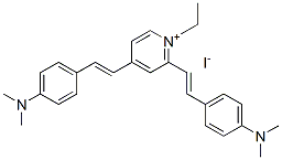CAS#: 84195-77-7, 2,4-Bis[2-[4-(Dimethylamino)Phenyl]Vinyl]-1-Ethylpyridinium Iodide