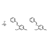 CAS 登录号：84196-22-5， 4-(苯基偶氮)-1,3-苯二胺硫酸盐(2:1)