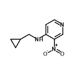 CAS#: 842143-89-9, N-(Cyclopropylmethyl)-3-nitro-4-pyridinamine