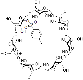 CAS 登录号：84216-71-7， 单-2-O-(对甲苯磺酰基)-beta-环糊精