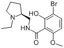 CAS#: 84226-14-2, 3-Bromo-N-((1-ethyl-2-pyrrolidinyl)methyl)-2-hydroxy-6-methoxybenzamide