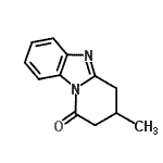 CAS 登录号：84258-52-6， 3-甲基-3,4-二氢吡啶并[1,2-a]苯并咪唑-1(2H)-酮