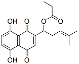 CAS 登录号：84272-99-1， [1-(5,8-二羟基-1,4-二氧代-萘-2-基)-4-甲基-戊-3-烯基]丙酸酯