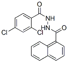 CAS 登录号:84282-10-0, 2'-(2,4-二氯苯甲酰基)-1-萘甲酰肼