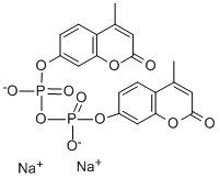 CAS#: 84282-11-1, Diphosphoric Acid P,P'-Bis(4-Methyl-2-Oxo-2H-1-Benzopyran-7-Yl) Ester Sodium Salt (1:2)