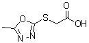 CAS#: 842965-64-4, [(5-Methyl-1,3,4-oxadiazol-2-yl)sulfanyl]acetic acid