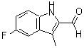CAS#: 842972-09-2, 5-Fluoro-3-methyl-1H-indole-2-carbaldehyde