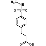 CAS 登录号：842975-38-6， 3-[4-(甲基氨基磺酰基)苯基]丙酸