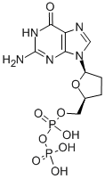 CAS 登录号：84328-12-1， 2',3'-二脱氧鸟苷 5'-二磷酸酯