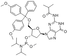 CAS#: 84416-84-2, 5'-O-(4,4'-Dimethoxytrityl)-N2-Isobutyryl-2'-Deoxyguanosine-3'-(Methyl-N,N-Diisopropyl)Phosphoramidite
