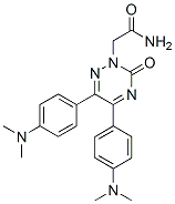 CAS#: 84423-91-6, 2-[5,6-Bis(4-Dimethylaminophenyl)-3-Oxo-1,2,4-Triazin-2-Yl]Acetamide