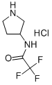 CAS#: 84424-06-6, 3-(Trifluoroacetamido)Pyrrolidine Hydrochloride