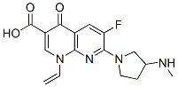 CAS#: 84424-13-5, 1-Ethenyl-6-Fluoro-7-(3-Methylaminopyrrolidin-1-Yl)-4-Oxo-1,8-Naphthyridine-3-Carboxylic Acid