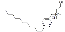 CAS 登录号：84434-69-5， (4-十二烷基苄基)(2-羟基乙基)二甲基氯化铵