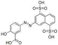 CAS#: 84455-34-5, 5-[(4,8-Disulpho-2-Naphthyl)Azo]Salicylic Acid