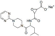 CAS#: 84456-45-1, Sodium 3-[[4-Methyl-1-Oxo-1-(4-Pyrimidin-2-Ylpiperazin-1-Yl)Pentan-2-Yl]Carbamoyl]Oxirane-2-Carboxylate